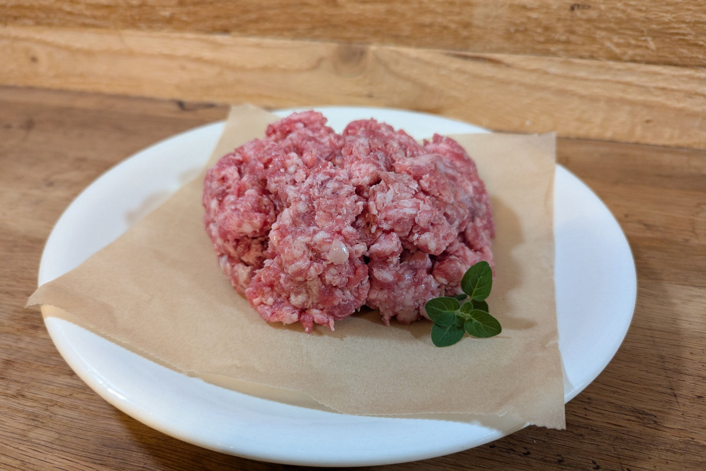 Ground pork
